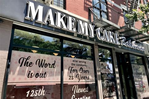 Make my cake - Make My Cake is a bakery located in Harlem, NY. With two locations and delivery in New York City, Make My Cake is one of the cake staples of the tri-state area. 121 Saint Nicholas Ave (116th St), Harlem, NY • (212) 932-0833